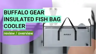 Buffalo Gear Insulated Fish Bag Review: Ultimate Leakproof Cooler Test!