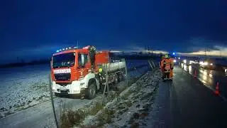 17.02.2026 &ndash; Fahrzeugbergung auf der S5 bei Kirchberg/Wagram
