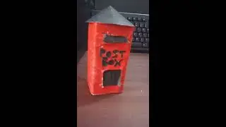 Post box making | Waste out of best idea | f a cardboard small box |