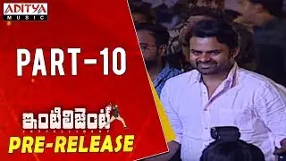 Inttelligent Pre Release Event Part 10 | Sai Dharam Tej, Lavanya Tripati | V. V. Vinayak | Thaman S