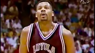 1990 | Loyola Marymount vs LSU | Hank Gathers 48 pts | Shaq O'Neal Triple Double | NCAA Basketball