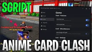 [🔥UPDATE 3.7] Anime Card Clash Best Script Auto Roll Cards & Auto Upgrade Roblox 2025