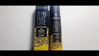 Обзор спрея для тела Axe Suave Zesty Citrus