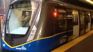 Interior of the Bombardier Metro Mark III SkyTrain