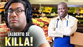 Alberto cuenta su frustracion en un Supermercado y el pana que lo atendio
