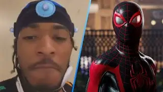 Nadji Jeter (Miles Morales) Teases Marvel&rsquo;s Spider-Man 2 Motion Capture!!!