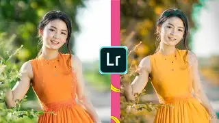 lightroom orange colour tone photo editing kaise karen and face ko hard smooth Kaise karen