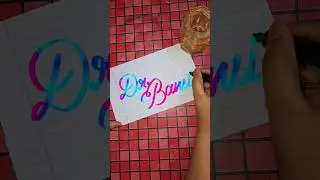 Dr. Bansi💕 #calligraphy #video #shorts #viral #trending #youtubeshorts #foryou #shortsfeed #tiktok