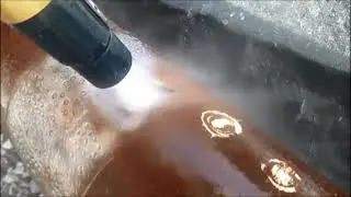 Cold Grit Blasting - Grit Blasting on Live Pipes and Tanks is not the same