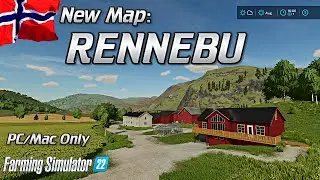 FS22 New Map: Rennebu - Norway - Farming Simulator 22 - PC/Mac