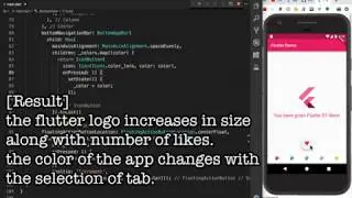 Flutter Floating Action Button (FAB) and Bottom Navigation Bar || CodeCast #1