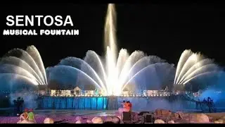 Spectacular Laser, Fire & Water Show | Sentosa Musical Fountain Show | Sentosa Island | Singapore