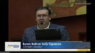 Byron Solís - Sesión 064 - Comisión General