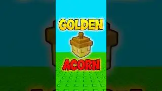 NEW GOLDEN ACORN GEAR IS OP! #growagarden #shorts #roblox