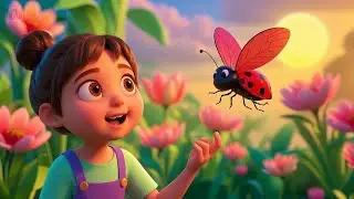 Itsy Bitsy Ladybug | Fun Bug Rhyme for Kids | Nursery Rhymes & Songs for Children