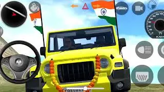 Yellow Thar Scorpio thar wala game video new song Mahindra Thar game #viralvideo thar game 