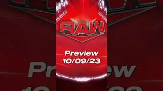WWE RAW PREVIEW 10/09/23  #wwe #raw #thewrestleline