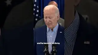 Biden suggests uncle eaten by &lsquo;cannibals&rsquo;, but military says his WWII plane lost at sea #shorts