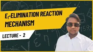 E1 elimination reaction mechanism