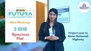 Sahil Properties Itrend FUTURA, 3 BHK Sample Flat #sahilproperties #itrendfutura