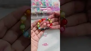 ⁠ 🌸Comment your name!! @winterxxnight #bracelet #smallbusiness #beadedbracelet #namebracelet