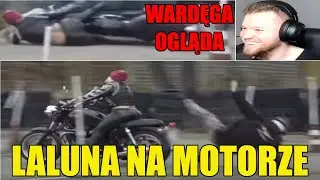 Wardega ogląda, Laluna jazda na motorze.