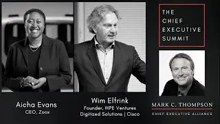 CEA Summit - Aicha Evans | Zoox &  Wim Elfrink | WPE Ventures Digitized Solutions, Cisco