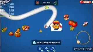 Snake and worm|| snake eating fruits game|| part 1|| #wondergamehub #games #gamers