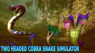🐍Two Headed Cobra Snake Simulator- By Yamtar Games-Android