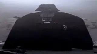 Wide Darth Vader walking