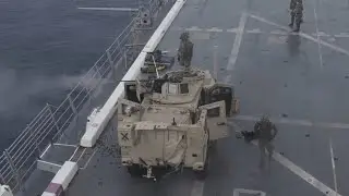 22nd MEU(SOC) | BLT 3/6 Machine Gun Range Aboard USS San Antonio #subscribe #military  #usmc