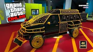 GTA Online 4K HDR - Tuneando vehiculos de Arena War - #9 Declasse Brutus