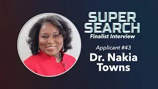 Интервью с финалисткой Super Search | Доктор Накия Таунс