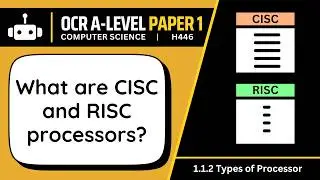 CISC против RISC | 1.2a | OCR A-Level Computer Science