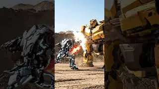 Wolf vs Bulldozer Mecha Fight