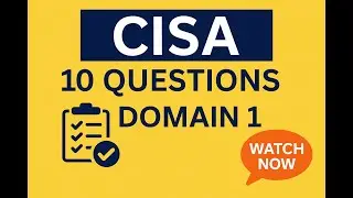 CISA Domain 1 &ndash; 10 Scenario-Based Questions | 2024 Syllabus Edition