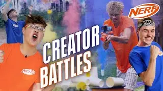 NERF CREATOR-BATTLES: Die KRASSESTEN NERF CHALLENGES mit deinen Lieblings-YouTubern!
