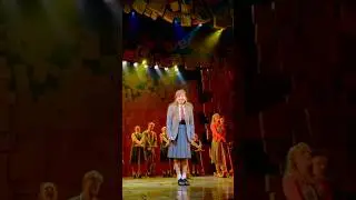 She soaks in every moment 🥹 | Matilda Curtain Call