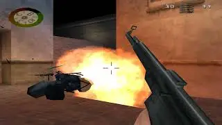 Medal of Honor: Underground (PS1) (2000) &ndash; Миссия 7-2 (этап 22) Прорыв через городские баррикады
