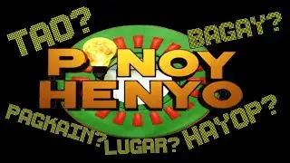 Слово Pinoy Henyo, часть 31, пять категорий