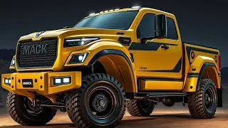 Пикап Mack Titan 2026 года &ndash; самый брутальный грузовик из когда-либо созданных!