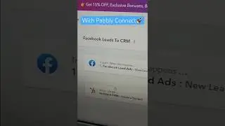 Integrate Facebook Lead Ads with CRM&rsquo;s💥🚀 #shorts #automation #facebookleadads