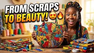 No stop 🛑 disposing your leftovers fabric make this purse 