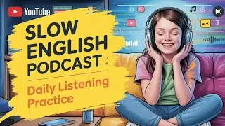 SLOW ENGLISH PODCAST for Daily Listening Practice| Easy English Listening & Speaking Improvement Now