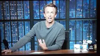 Seth Meyers mentions Johnny Two-Times
