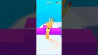 Softy Hand Runner level 10, Mortals by Warriyo! #imTalha Mobile Game, English Song #Shorts