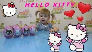 Шоколадные яйца сюрприз Charmmy Kitty с очаровательными друзьями Hallo Kitty Chocolate eggs Surprise