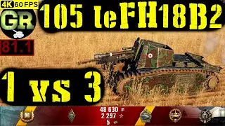 81_World of Tanks 105 leFH18B2 WoT Replay - 8 Kills 2K DMG(Patch 1.4.0)