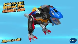 3-in-1 Rescue Rex | Switch & Go | Assembly Demo Video | VTech&reg;