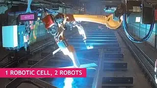 Bridge structures. 1 robotic cell. 2 robots. Endless flexibility. | ABAGY ROBOTIC WELDING